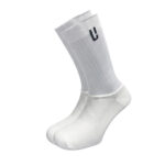 Calcetines Aero-sock ciclismo caña alta White ULEVEL