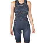 Mono de Triatlón mujer UB20 ALIGNED COLORS