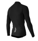 Maillot ciclismo manga larga invierno MISTRAL Negro - Imagen 2