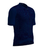 Maillot ciclismo manga corta unisex ALCOLA SHABBY NAVY - Imagen 2