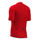 Maillot ciclismo manga corta unisex ALCOLA SHABBY RED - Imagen 4