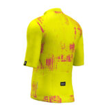 Maillot ciclismo manga corta unisex AXENIA FLUOR YELLOW - Imagen 4