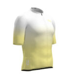 Maillot ciclismo manga corta unisex VOLATA BLUR LIME - Imagen 2
