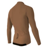 Maillot ciclismo manga larga invierno MISTRAL Marrón - Imagen 2