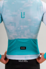 Maillot ciclismo manga larga hombre ANCARESplus Aguamarina - Imagen 3