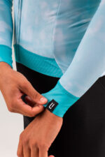 Maillot ciclismo manga larga hombre ANCARESplus Aguamarina - Imagen 4