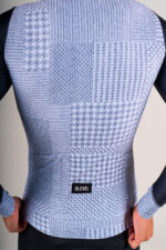 Maillot ciclismo manga larga invierno GIANNI Houndstooth - Imagen 3