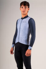 Maillot ciclismo manga larga invierno GIANNI Houndstooth - Imagen 5