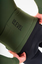 Maillot ciclismo manga larga invierno MISTRAL Verde - Imagen 5